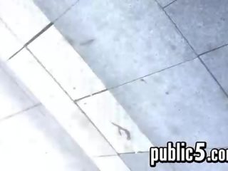 Jerking Off On A Teen In Public