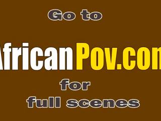 Perfetto cerca africano dea gode interrazziale sporco film