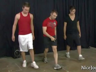 Dansa träning session varv till homo xxx video-