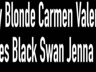 Dirty Blonde Carmen Valentina Tongues Black Swan Jenna Foxx!