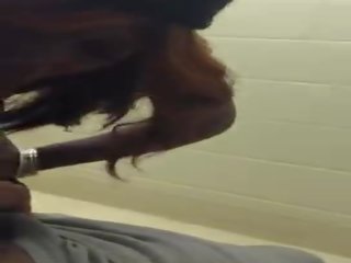 Ebony Public Bathroom Fuck