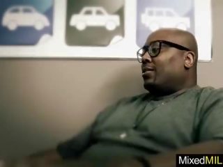Interracial xxx movie With Black manhood Stud Banging hot Milf (abigale johnson) video-30