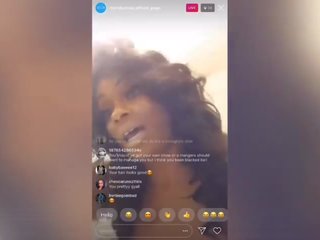 Blac Chyna’s Ex-pornstar Mom Tokyo Toni Naked on IG Live